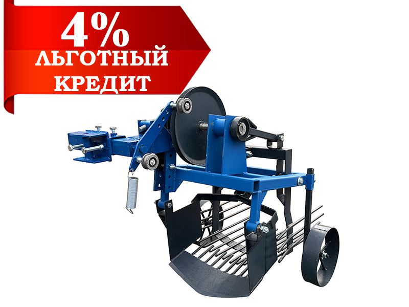 Картофелекопалка КВ-03 со смещением для минитракторов