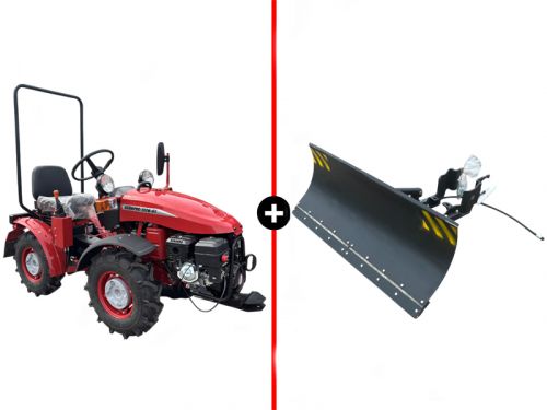 Минитрактор МТЗ Беларус 112Н-01 в комплекте с бульдозерным оборудованием