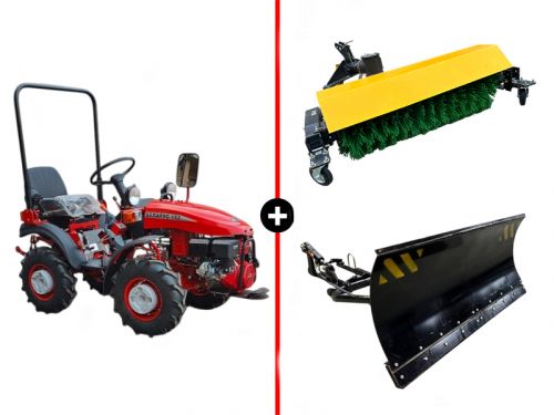 Комплект коммунальный МТЗ Беларус 152 (щётка + отвал)