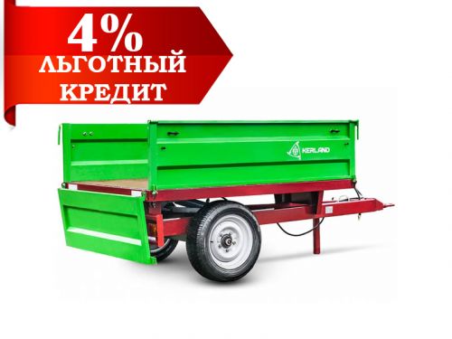 Прицеп Kerland П-3210 с ПСМ самосвальный (1.5 т) Прицеп Kerland П-3210 с ПСМ самосвальный (1.5 т)