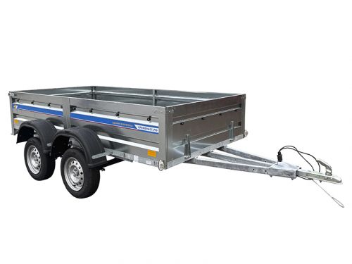 Прицеп Кремень стандарт плюс двухосный 3,0*1,56А см с бортом 31 с тентом 120 см Прицеп Кремень стандарт плюс двухосный 3,0*1,56А см с бортом 31 с тентом 120 см