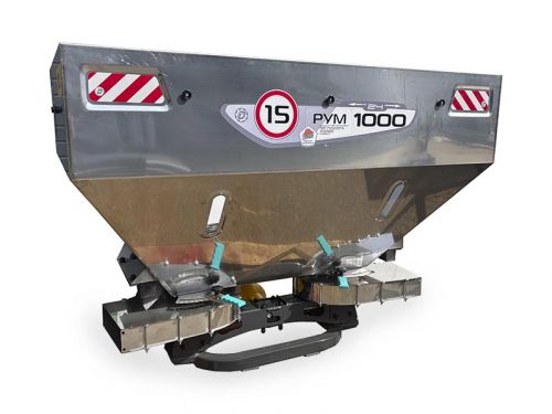 Разбрасыватель РУМ-1000 садовый усиленный тентованный (нержавеющая сталь)