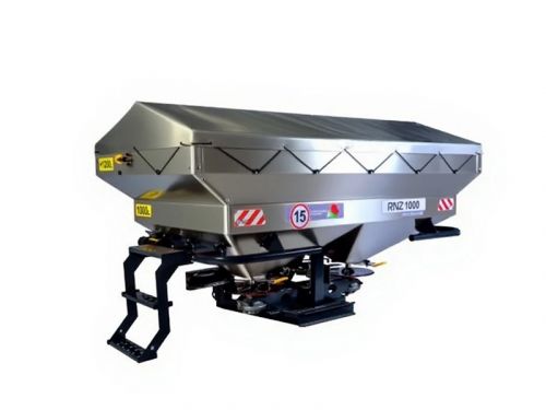 Разбрасыватель РУМ-ГРАНД-3000 (нержавеющая сталь) в комплекте: тент домик, надставка на 1200 л., надставка на 800 л.