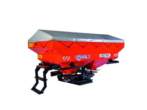 Разбрасыватель РУМ-ГРАНД-3000 (порошковая покраска) в комплекте: тент домик, надставка на 1200 л., надставка на 800 л.