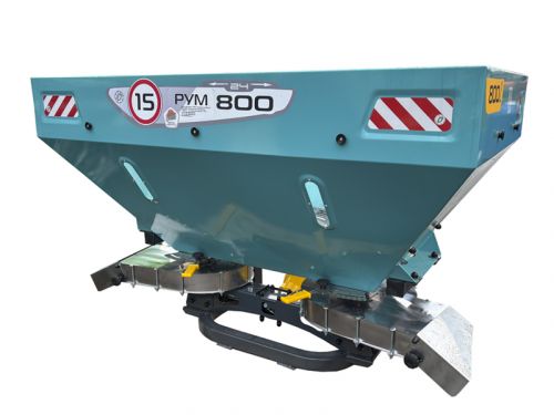 Разбрасыватель удобрений РУМ-800 усиленный с садовой приставкой 