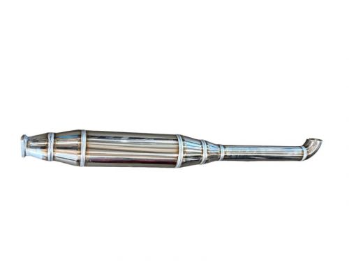Глушитель для R195/ZS1100/ZS1115 2 отверстия (нерж)